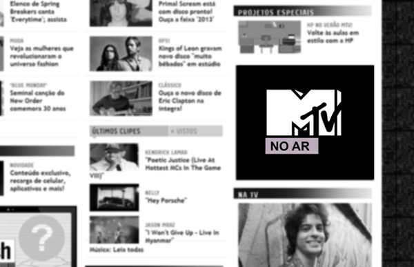 Ad MTV NoAr